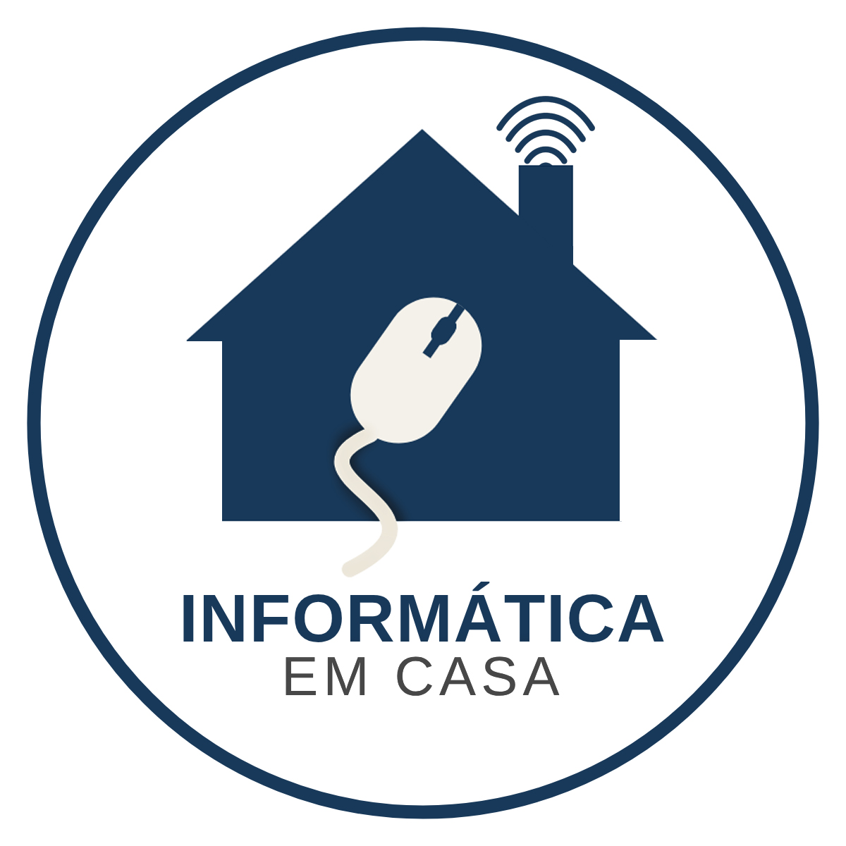 Logotipo Oficial Informática em Casa - Prof. William